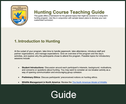 Hunting Course Teaching Guide